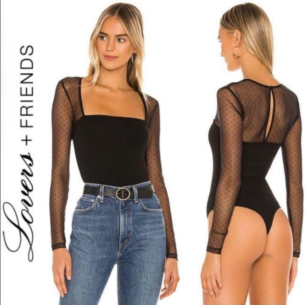 NWT Lovers + Friends Elisabetta Bodysuit Large